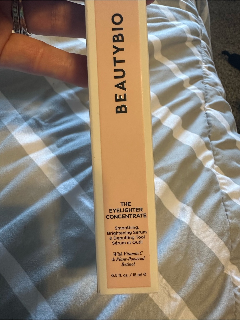 Beauty bio eye cream/tool